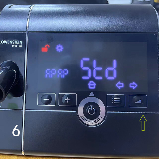 smart呼吸机设置操作